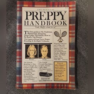 The Preppy Handbook. 1980 first printing by Lisa Birnbach. Good condition.